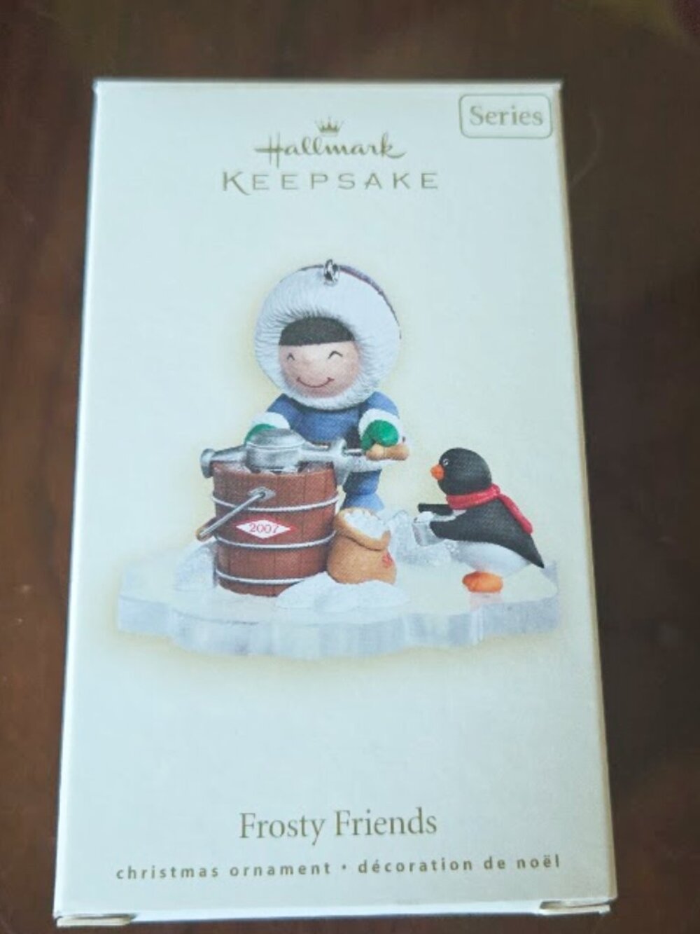Vintage 2007 New in Box Hallmark Keepsake Frosty Friends Series ornament
